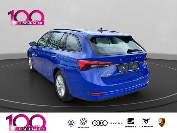škoda octavia combi - energy blau