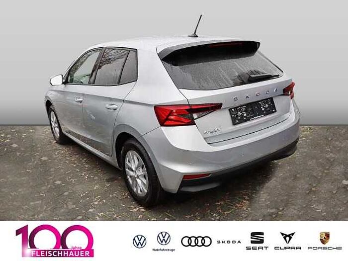 škoda fabia - brilliant-silber metallic