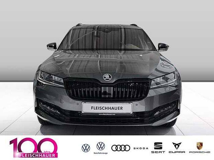 škoda superb combi - graphite grau metallic