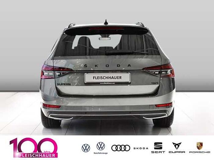 škoda superb combi - graphite grau metallic