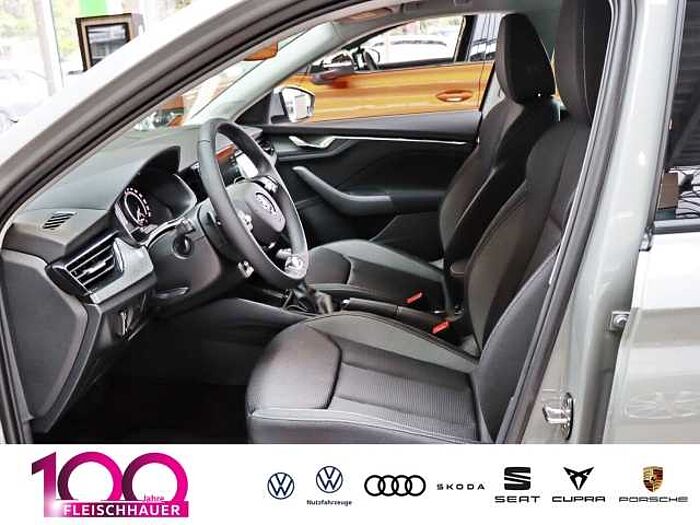 škoda scala - steel-grau