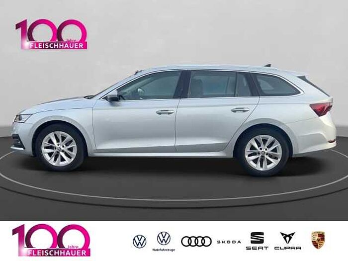 škoda octavia combi - brilliant-silber metallic