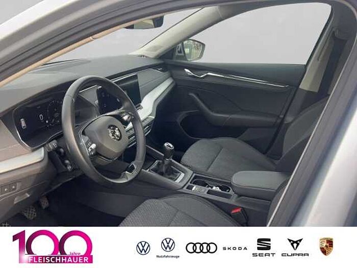 škoda octavia combi - brilliant-silber metallic