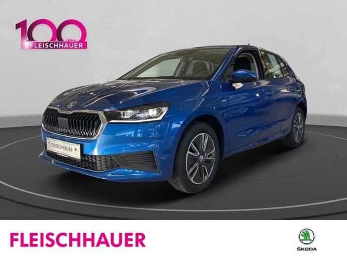 škoda fabia - race-blau metallic