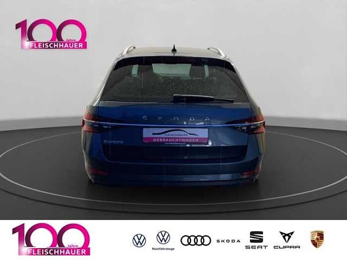 škoda superb combi - quarz-grau metallic